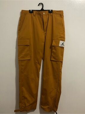 Jordan Men’s Cargo Pants - Mustard Brown